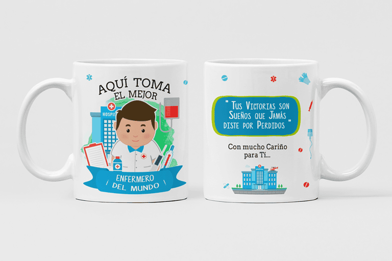 Taza Mejor Enfermero – Imagen de producto