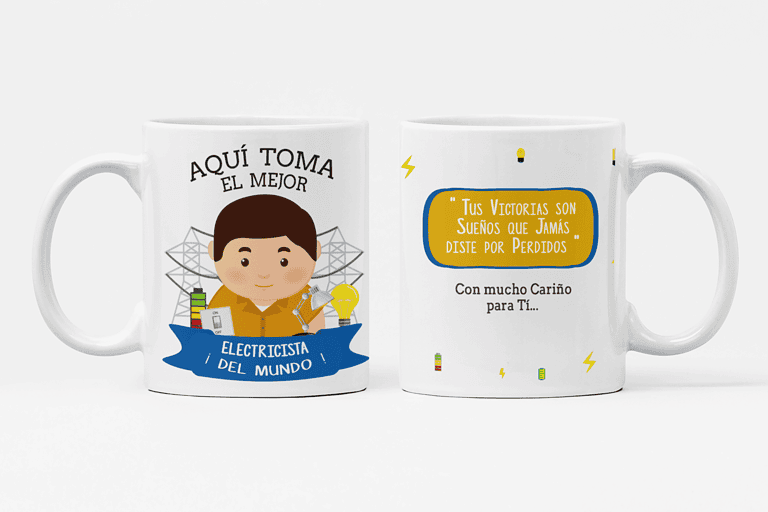Taza Mejor Electricista – Imagen de producto