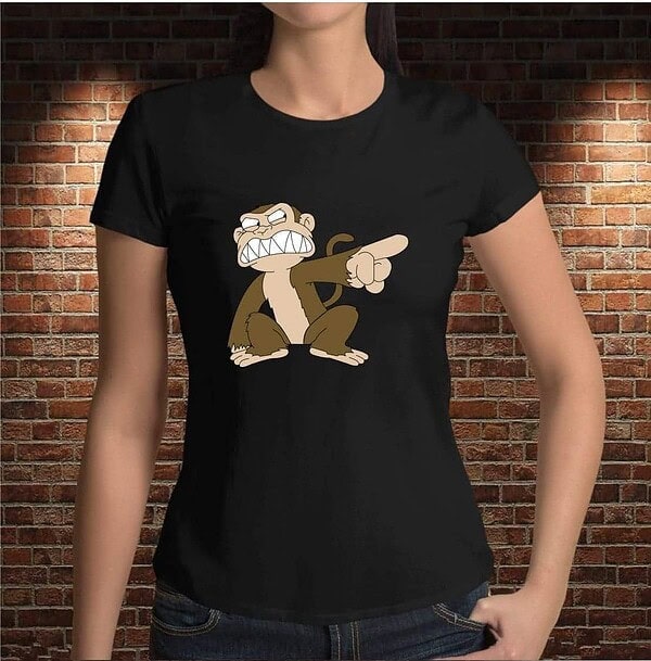 Camiseta Mono Acusador - Imagen 2