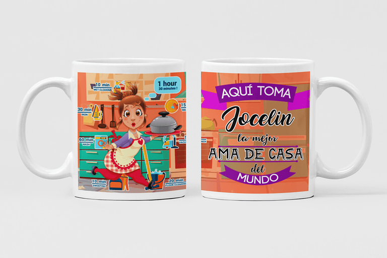 Taza Personalizada Mejor Ama de Casa – Imagen de producto