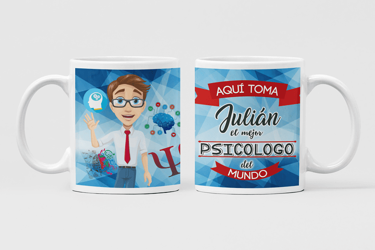 Taza Personalizada Mejor Psicólogo – Imagen de producto
