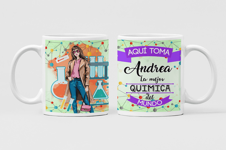 Taza Personalizada Mejor Química – Imagen de producto