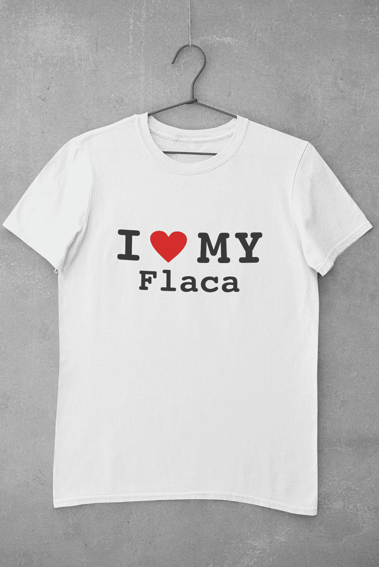 Camiseta I Love My Flaca – Imagen de producto