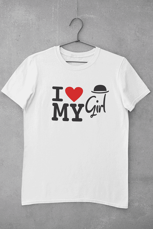 Camiseta I Love My Girl