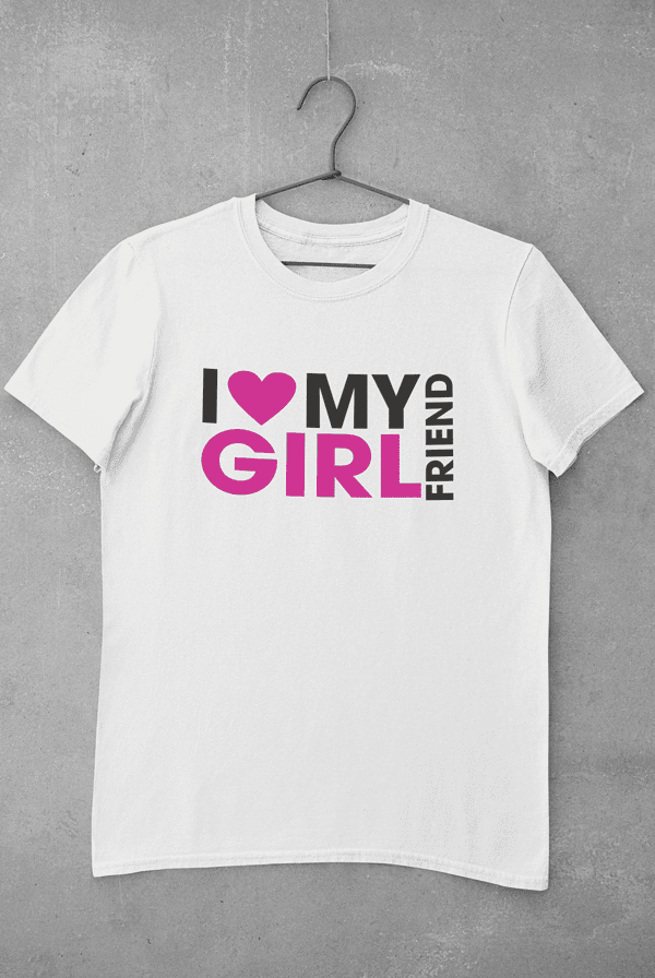 Camiseta I Love my Girlfriend