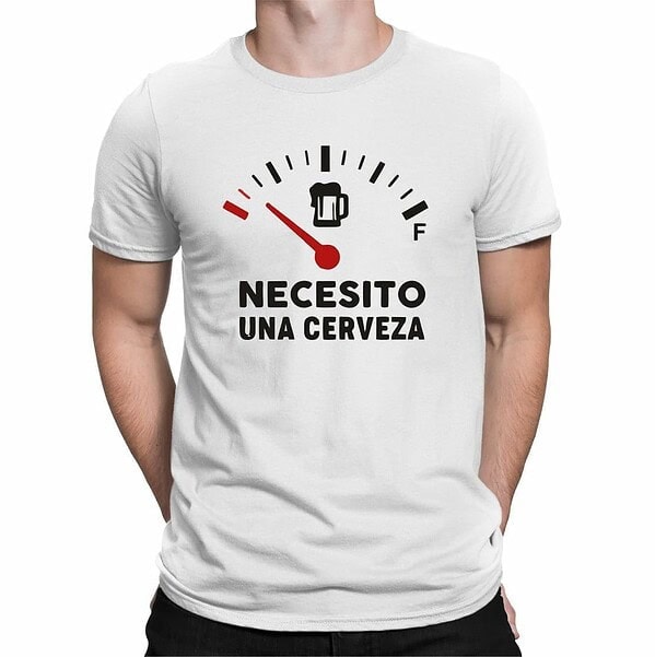 Camiseta Necesito una Cerveza - Imagen 10