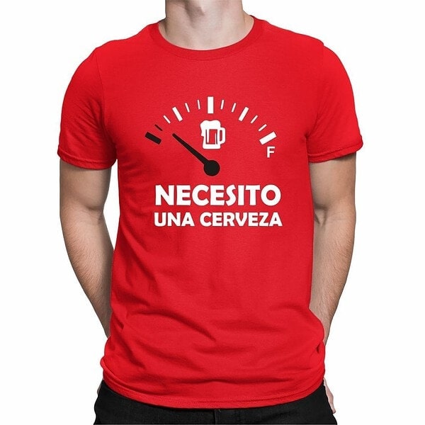 Camiseta Necesito una Cerveza - Imagen 9