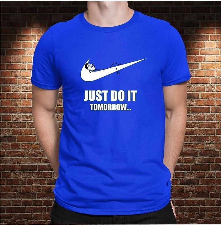 Camiseta Just... Tomorrow – Imagen de producto