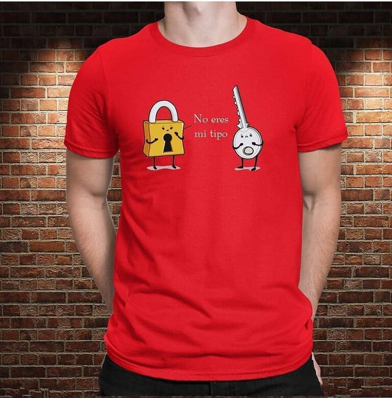 Camiseta No eres mi tipo – Imagen de producto