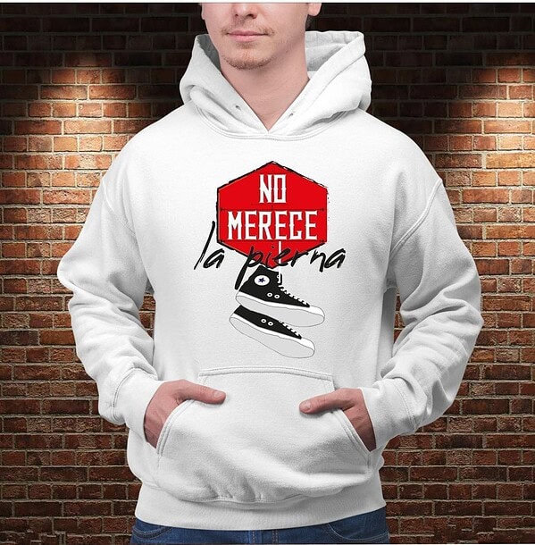 Sudadera No Merece la Pierna - Imagen 3