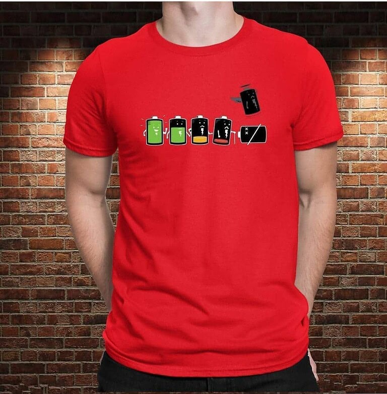 Camiseta Pila Life – Imagen de producto
