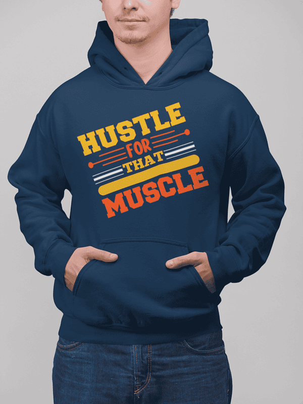 Sudadera Hustle muscle