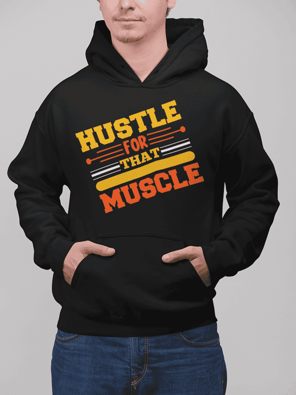 Sudadera Hustle muscle - Imagen 2