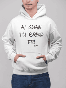 Sudadera Frase Canción 1 – Imagen de producto