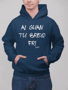 Sudadera Frase Canción 1 – Imagen de producto