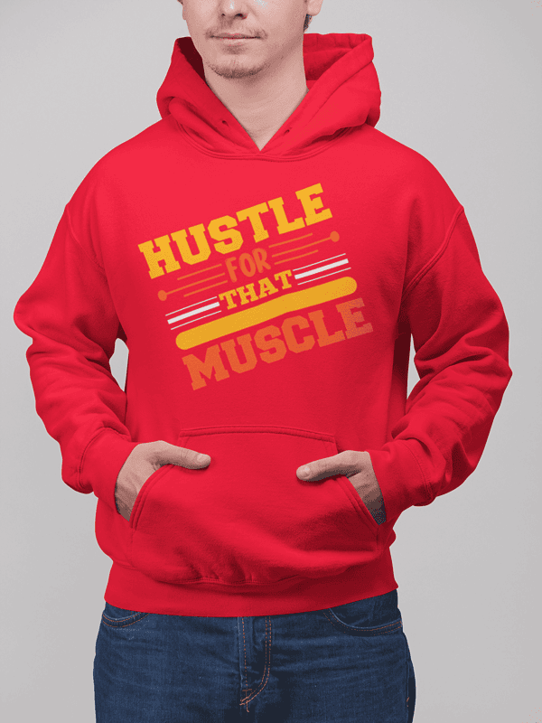 Sudadera Hustle muscle - Imagen 3