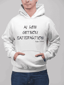 Sudadera Frase Canción 2 – Imagen de producto