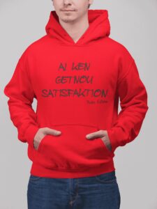 Sudadera Frase Canción 2 – Imagen de producto
