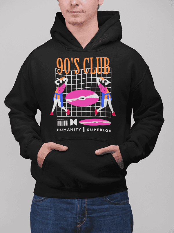 Sudadera 90s Club - Imagen 2