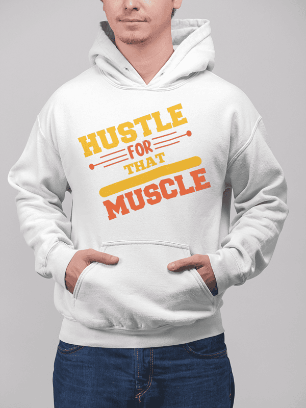 Sudadera Hustle muscle - Imagen 4