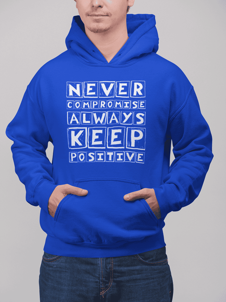 Sudadera Never Compromise – Imagen de producto