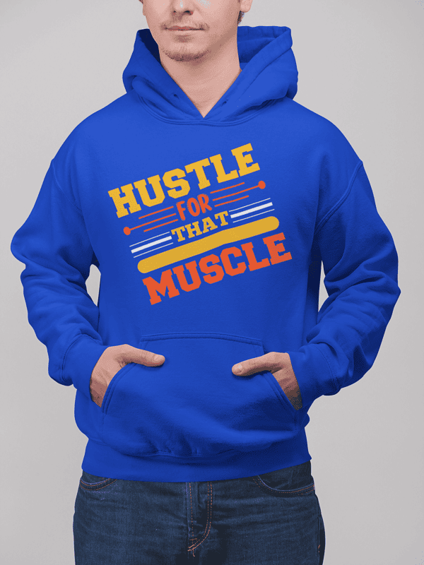 Sudadera Hustle muscle - Imagen 5