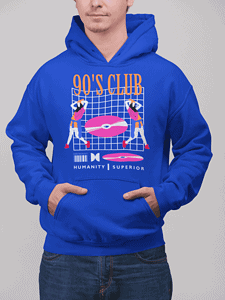 Sudadera 90s Club – Imagen de producto