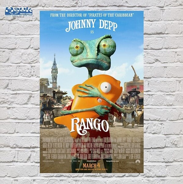 Póster Camaleón