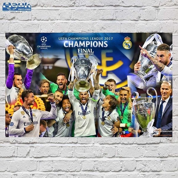 Póster Real champions 2.0