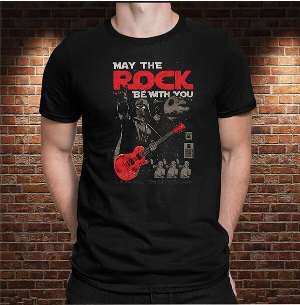 Camiseta Rock Vader