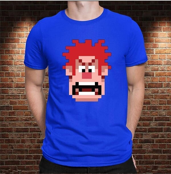 Camiseta Romperalph Pixel