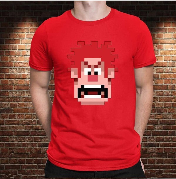 Camiseta Romperalph Pixel - Imagen 2