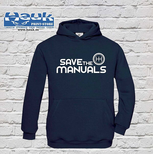Sudadera Save The Manuals - Imagen 3
