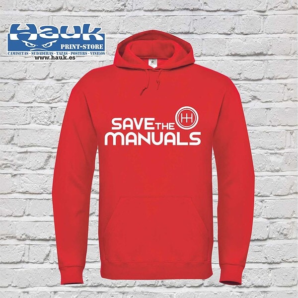 Sudadera Save The Manuals - Imagen 4