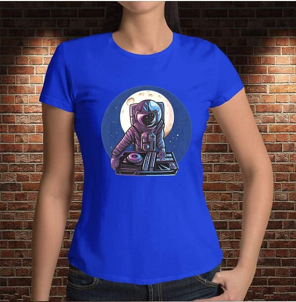 Camiseta Space DJ by Soraya - Imagen 3