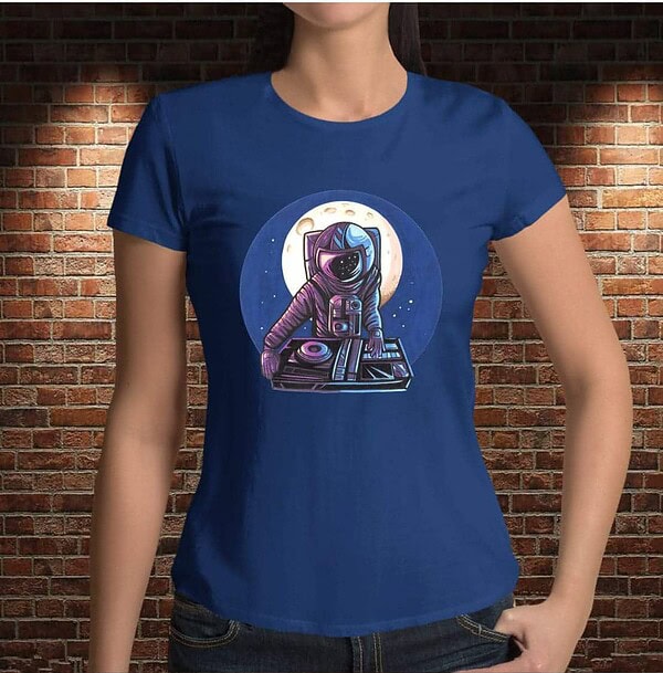 Camiseta Space DJ by Soraya - Imagen 5