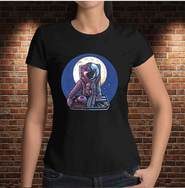 Camiseta Space DJ by Soraya - Imagen 6