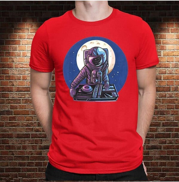 Camiseta Space DJ by Soraya - Imagen 2