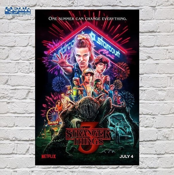 Póster Cosas extrañas 3