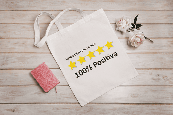 Bolsa Novia 100% Positiva