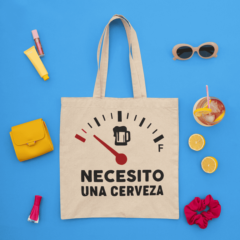 Bolsa Necesito una Cerveza – Imagen de producto