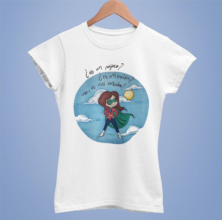 Camiseta Super Madre -  Mamá by Soraya – Imagen de producto