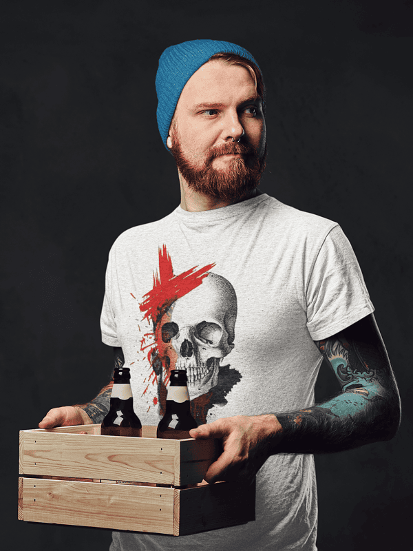 Camiseta Calavera Red