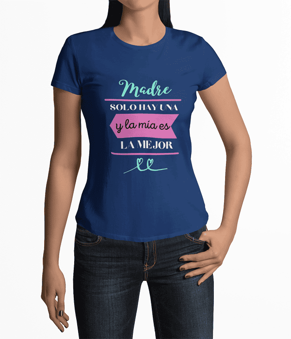 Camiseta Madre solo hay una by Jimena - Imagen 2