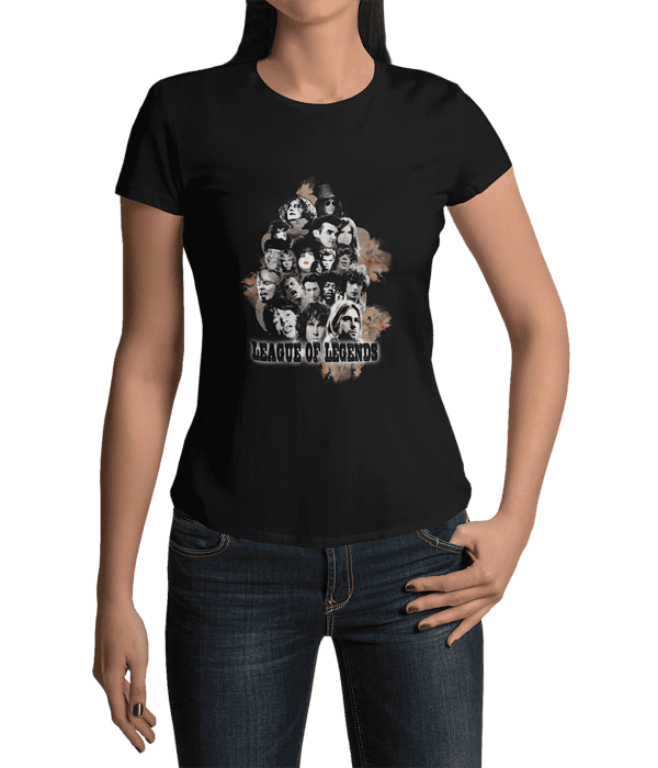 Camiseta Legends Of Rock
