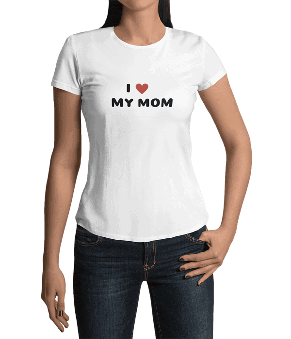Camiseta I Love Mamá by Jimena
