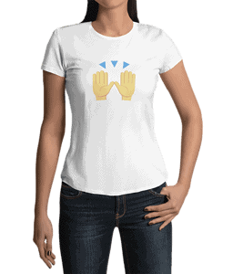 Camiseta Emoji Manos – Imagen de producto
