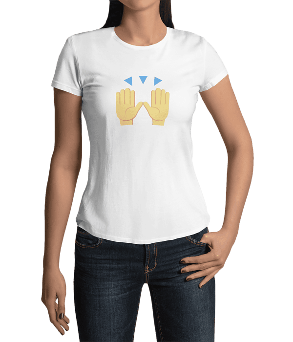 Camiseta Emoji Manos - Imagen 7