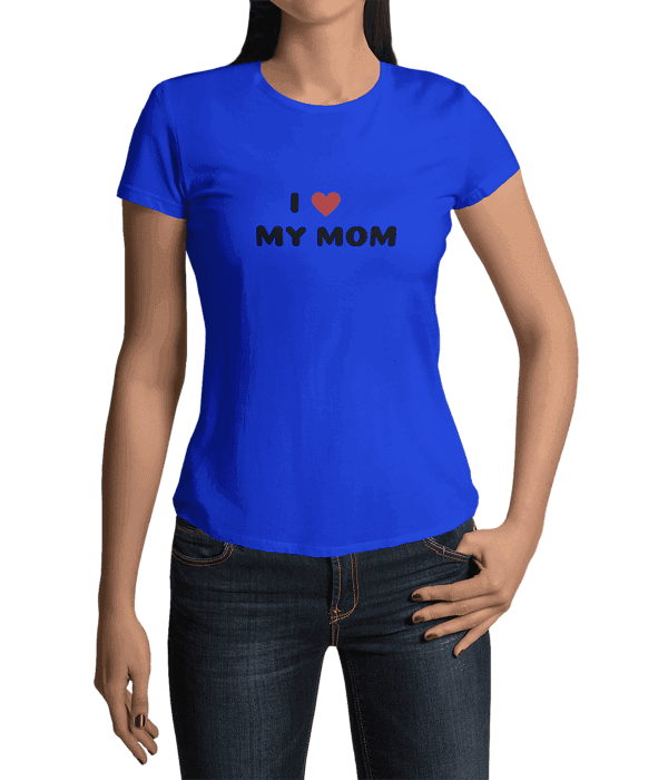 Camiseta I Love Mamá by Jimena - Imagen 2