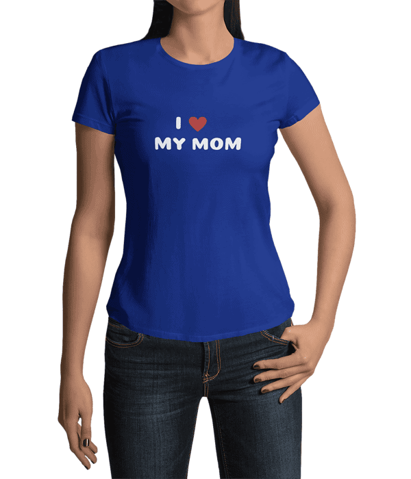 Camiseta I Love Mamá by Jimena - Imagen 3